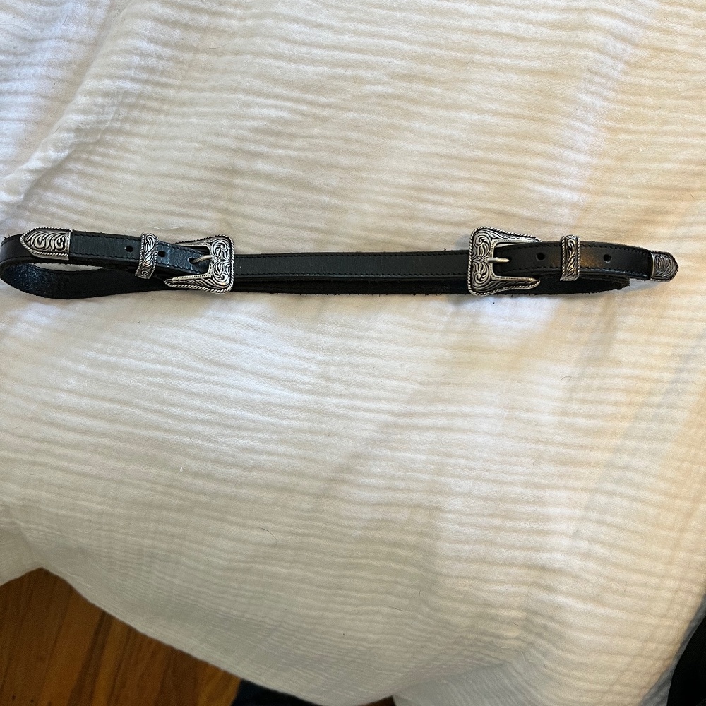 Saint Laurent Coastal Cowgirl Adjustable Belt